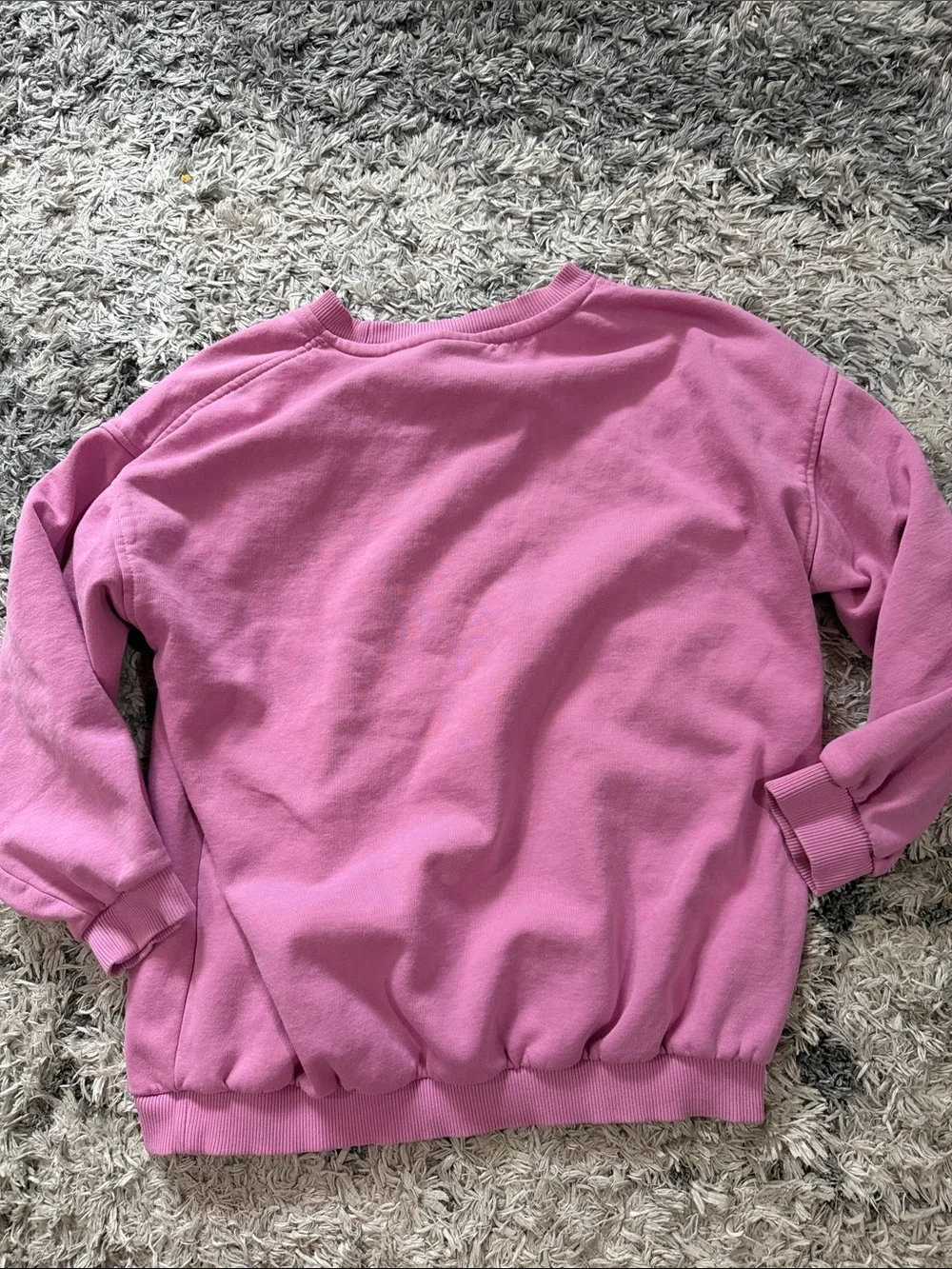 Pink Nike Crew Neck Sweater YL